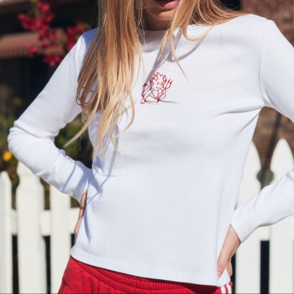 Brandy Melville Baby Devil Top